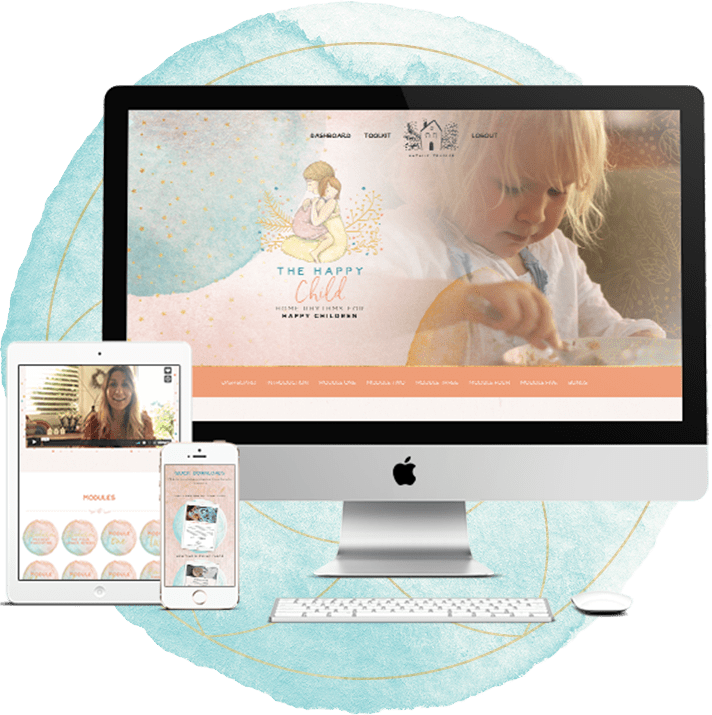 Ecourse Mockup Ecourse Mockup