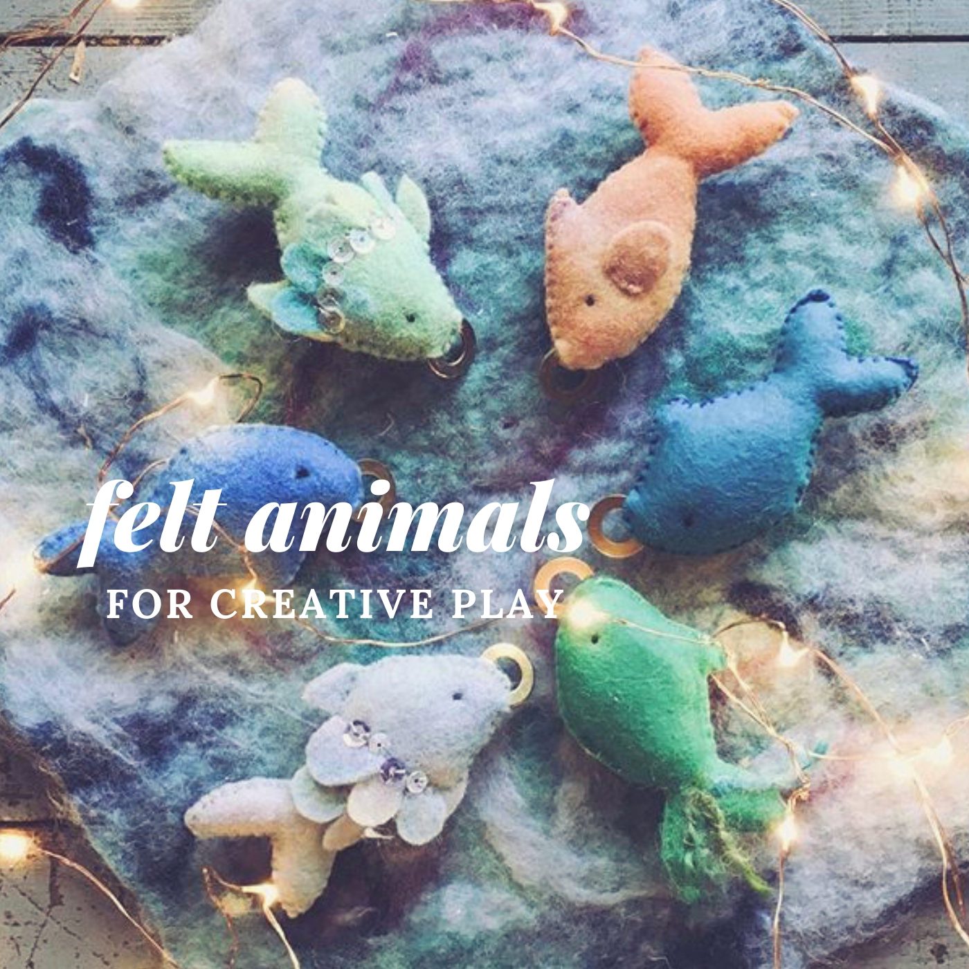 Felt Animals square Felt Animals square