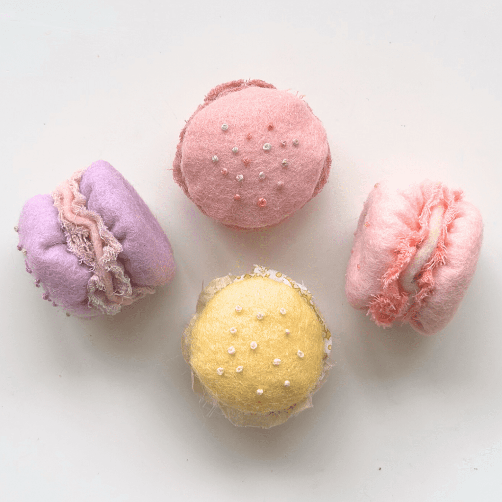 Wool Felt French Macarons